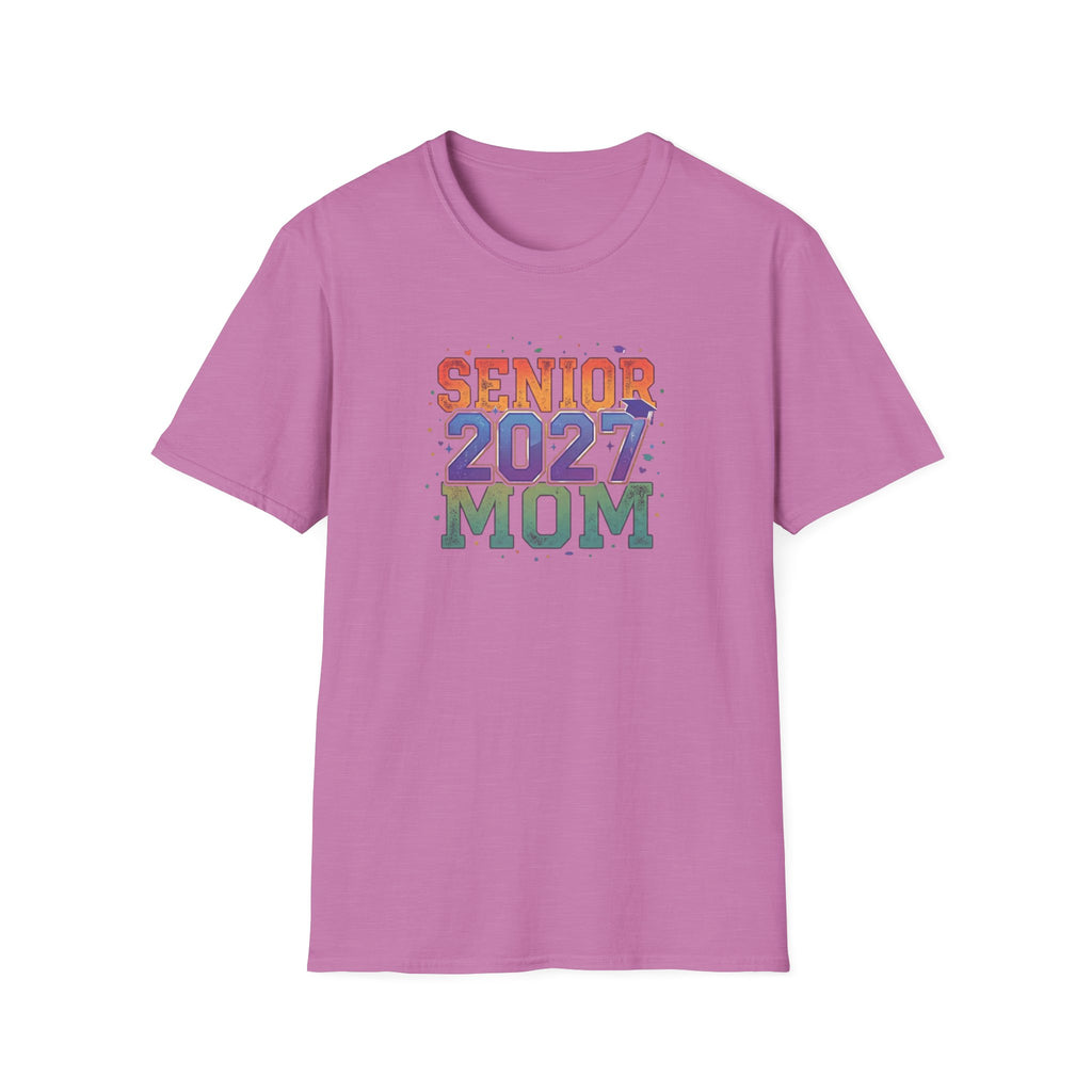 Senior 2027 Mom T-Shirt — Proud Graduation Mom Tee