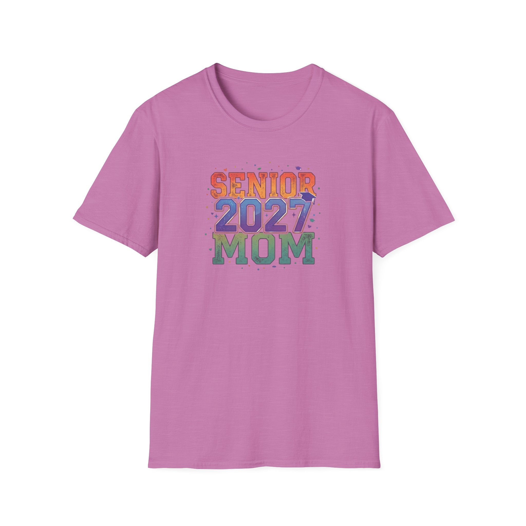 Senior 2027 Mom T-Shirt — Proud Graduation Mom Tee
