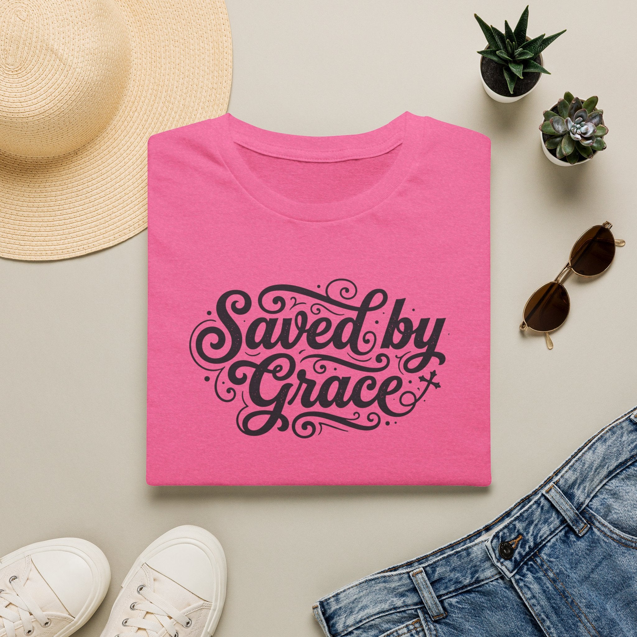 Saved by Grace T‑Shirt —