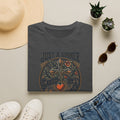 Christian Faith T-Shirt — "Just a Sinner, Saved by Grace" Cross Design