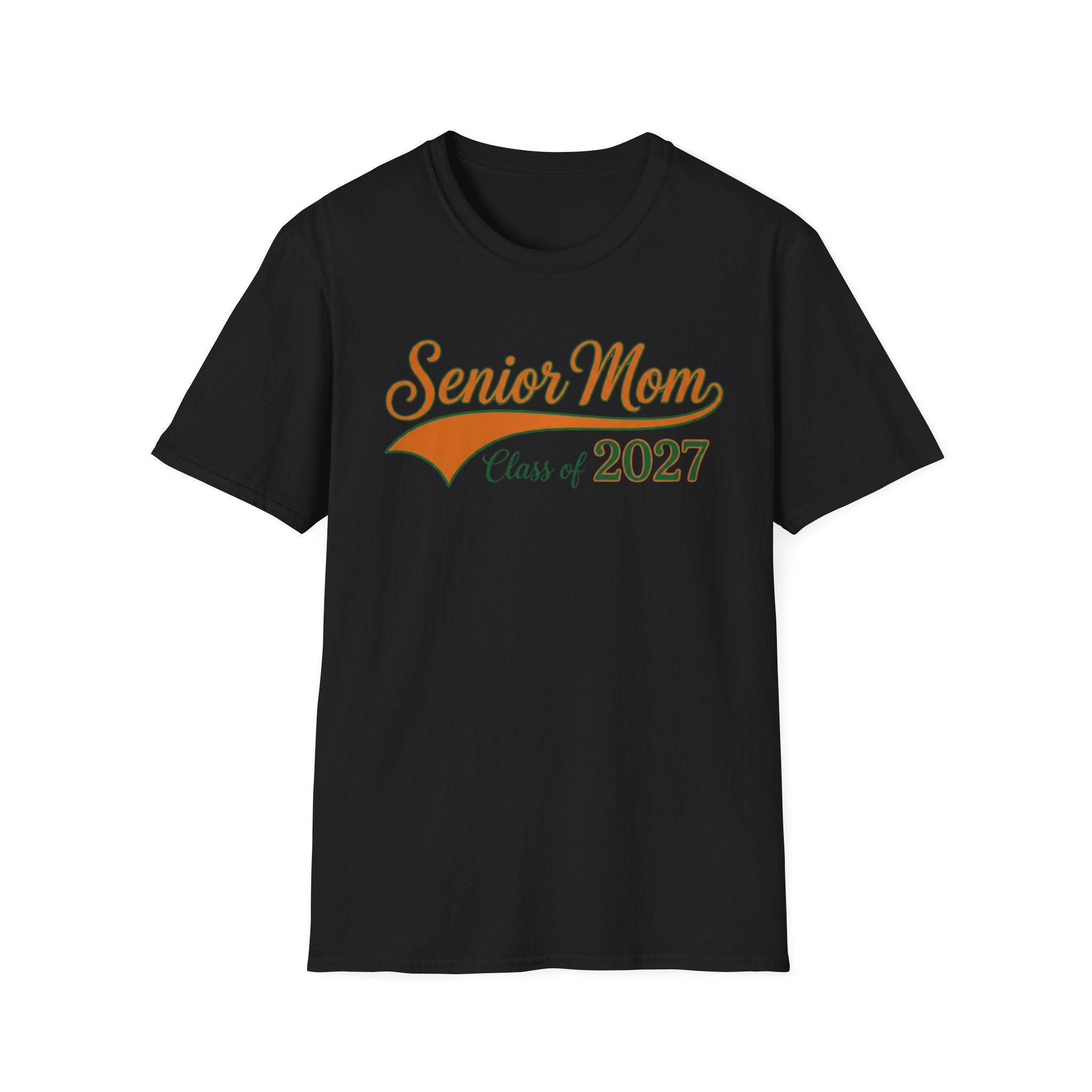 Senior Mom T-Shirt — Class of 2027 Graduation Gift