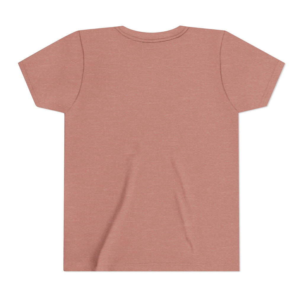 Youth Tee - "Jesus Loves Me" Colorful Dot Christian Kids Shirt