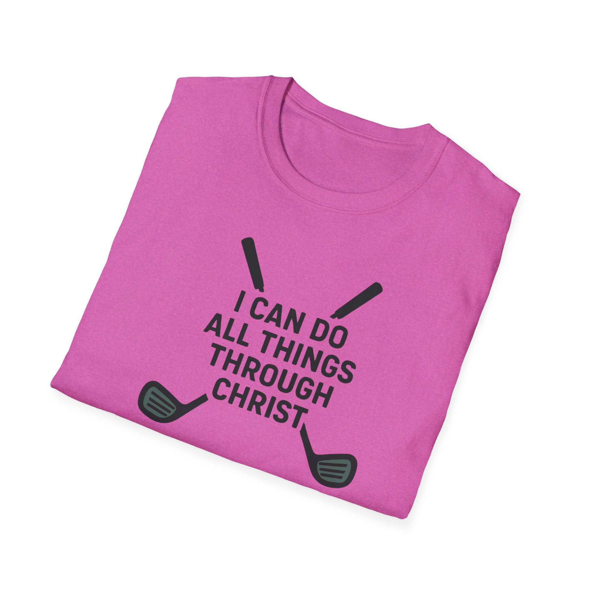 "I Can Do All Things Through Christ" - Golfers Tee