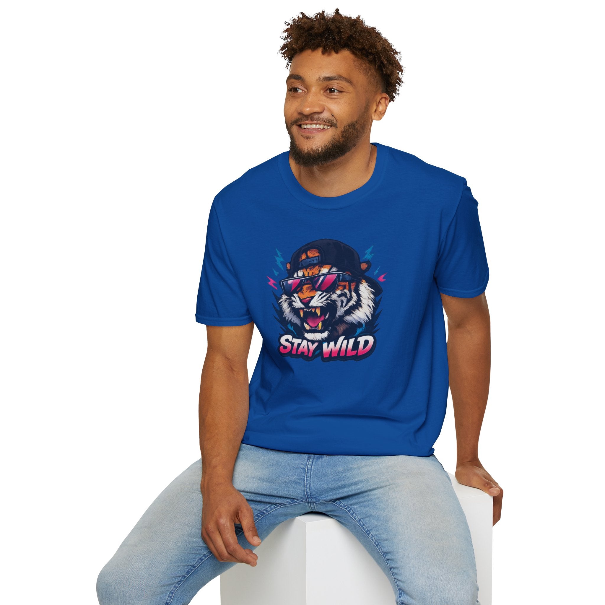 Tiger 'Stay Wild' Graphic T-Shirt