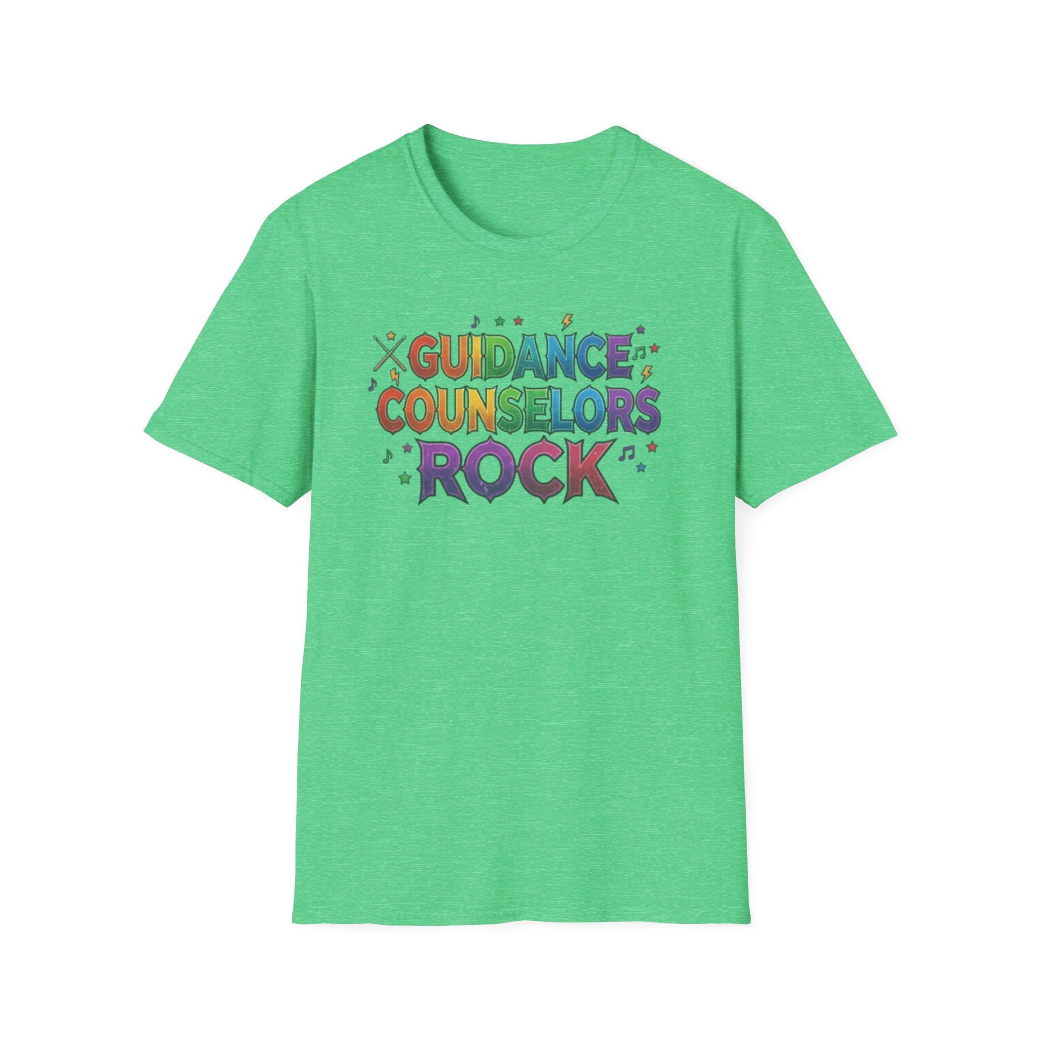 Guidance Counselors Rock T-Shirt — Colorful Retro School Counselor Appreciation Tee