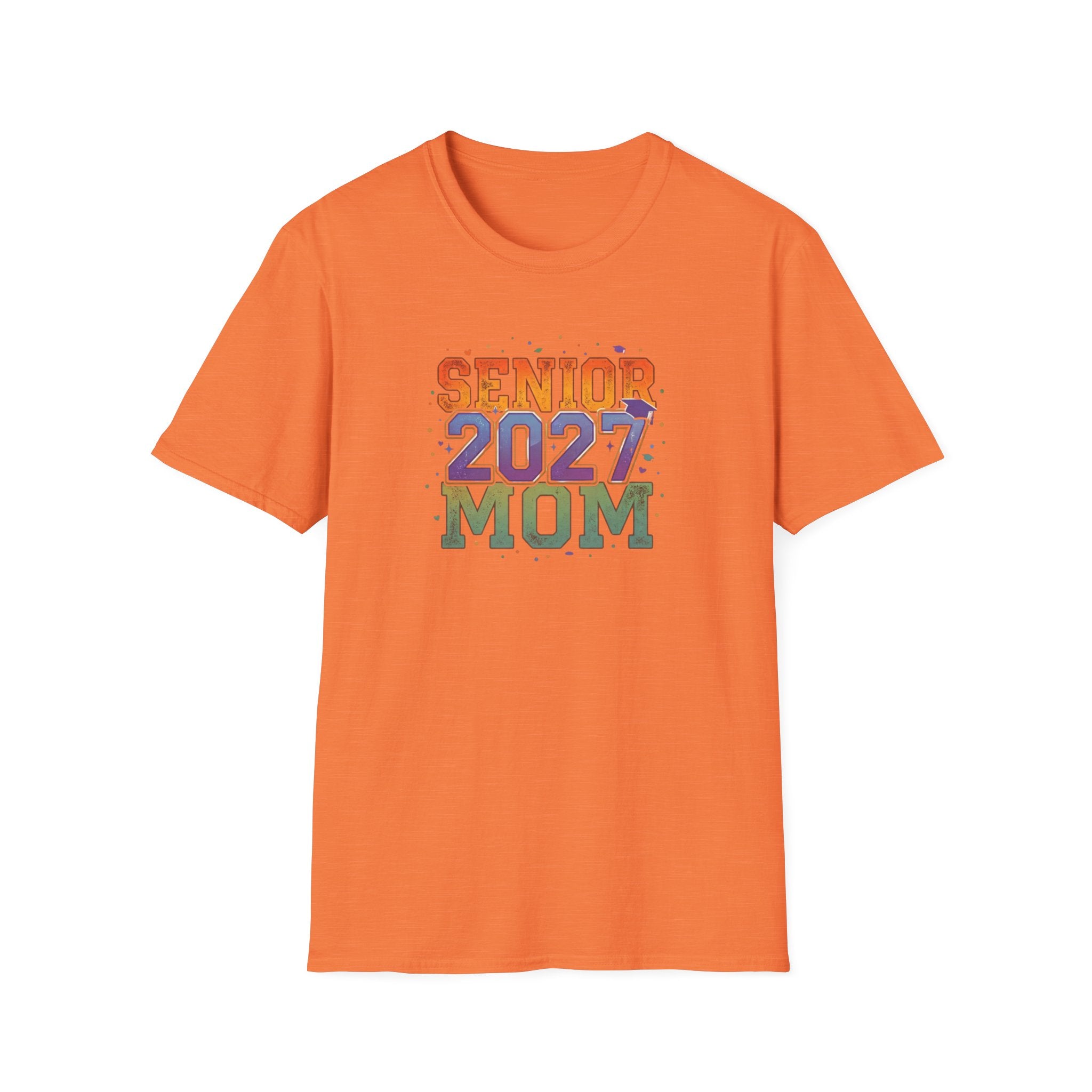 Senior 2027 Mom T-Shirt — Proud Graduation Mom Tee