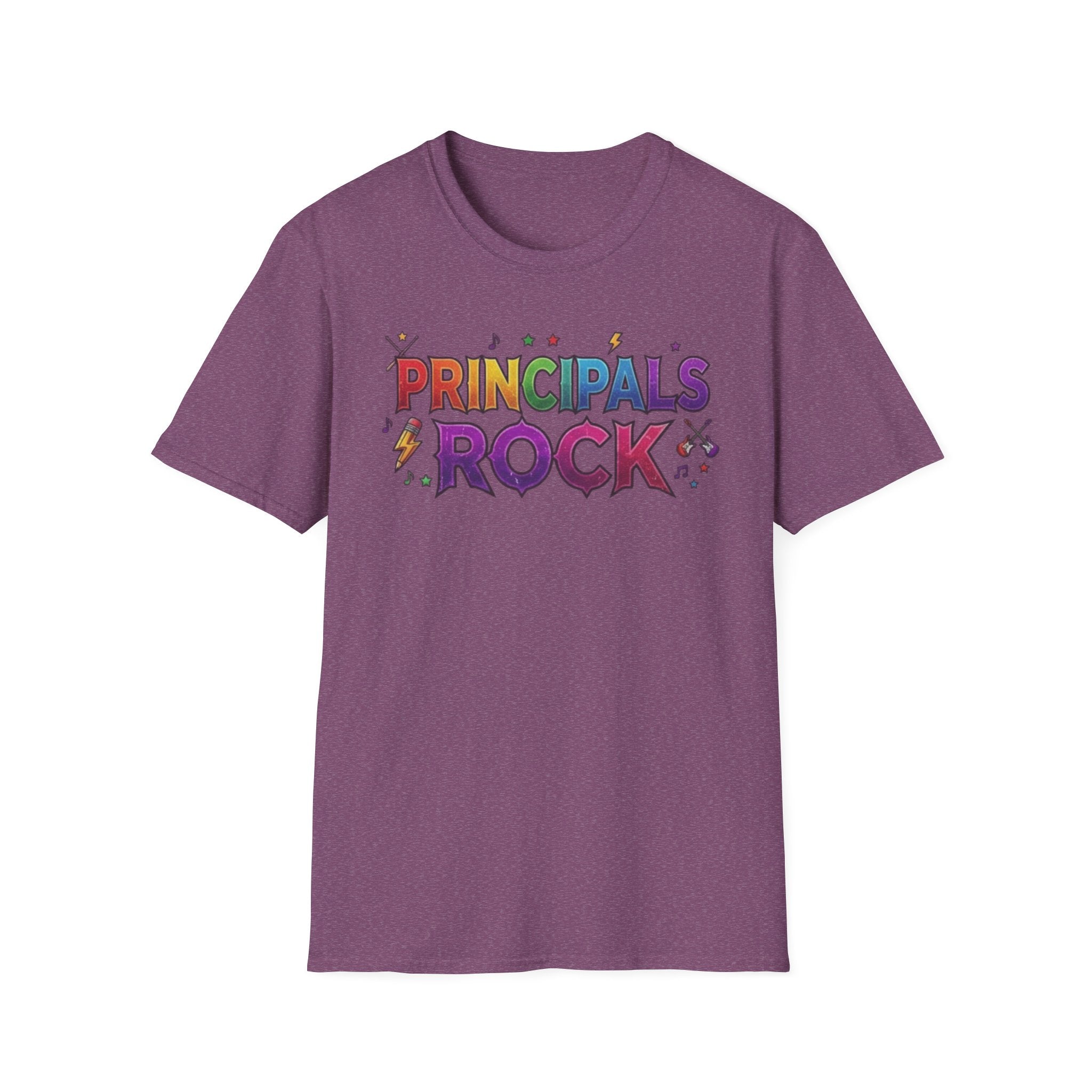 Principals Rock T-Shirt — Colorful School Leader Appreciation Tee