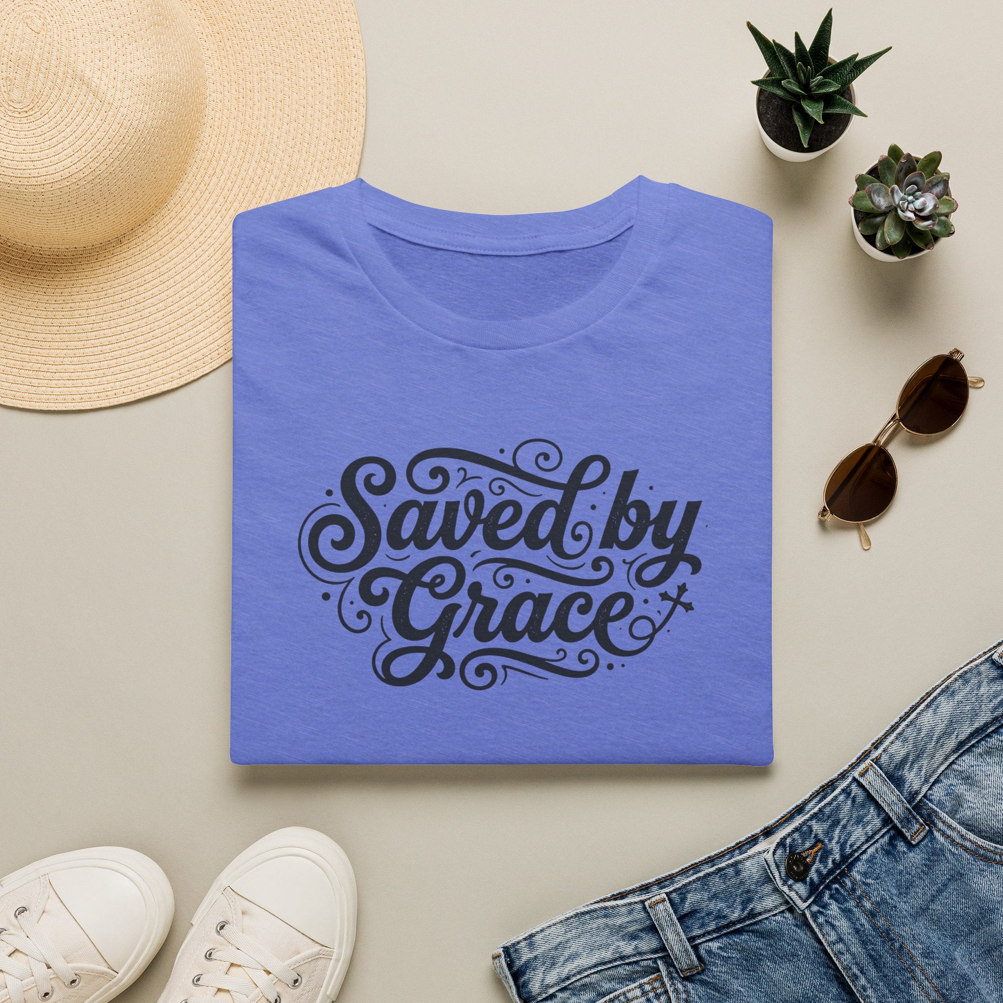 Saved by Grace T‑Shirt —