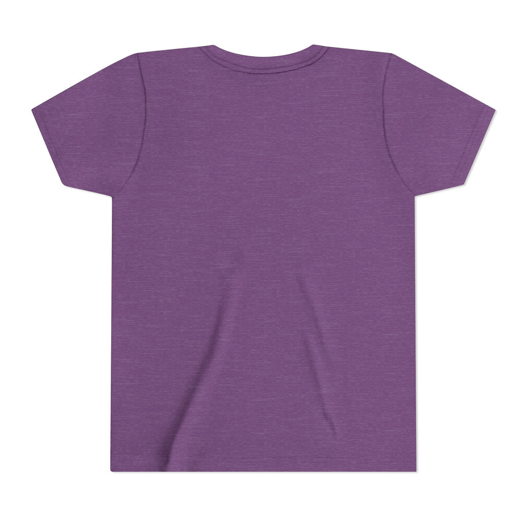 Youth Tee - "Jesus Loves Me" Colorful Dot Christian Kids Shirt