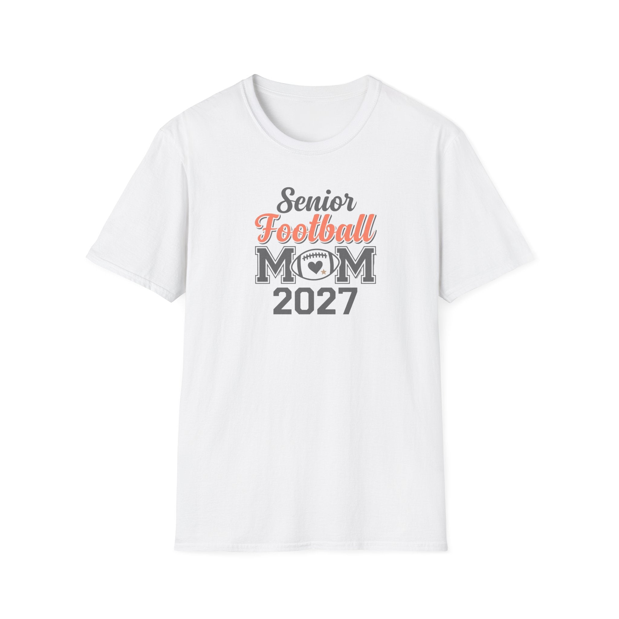 Senior Football Mom 2027 T-Shirt