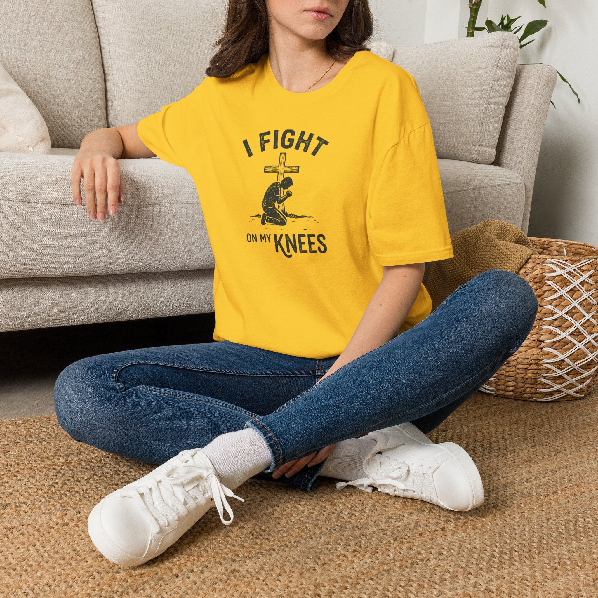I Fight On My Knees T-Shirt