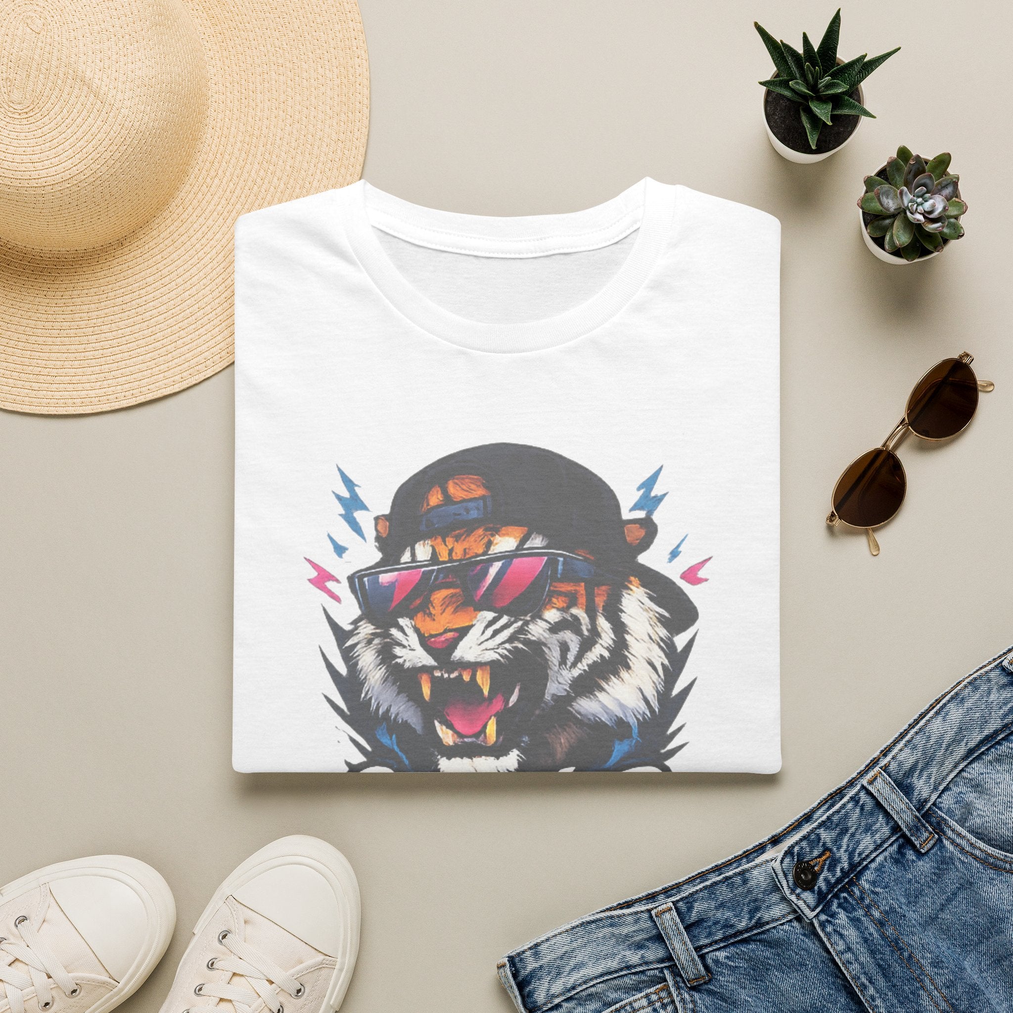Tiger 'Stay Wild' Graphic T-Shirt
