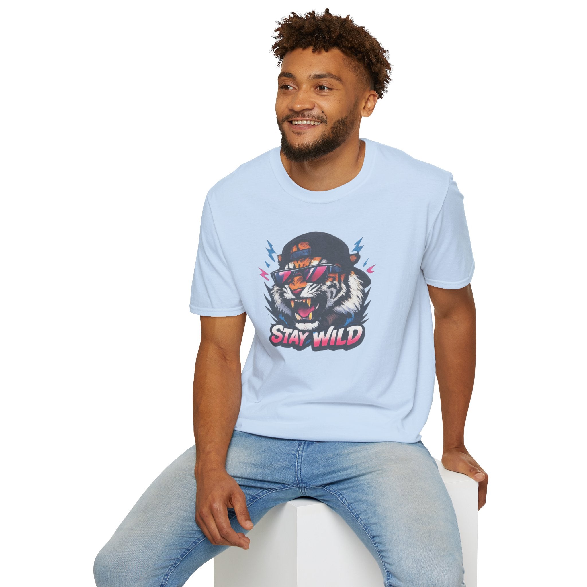 Tiger 'Stay Wild' Graphic T-Shirt