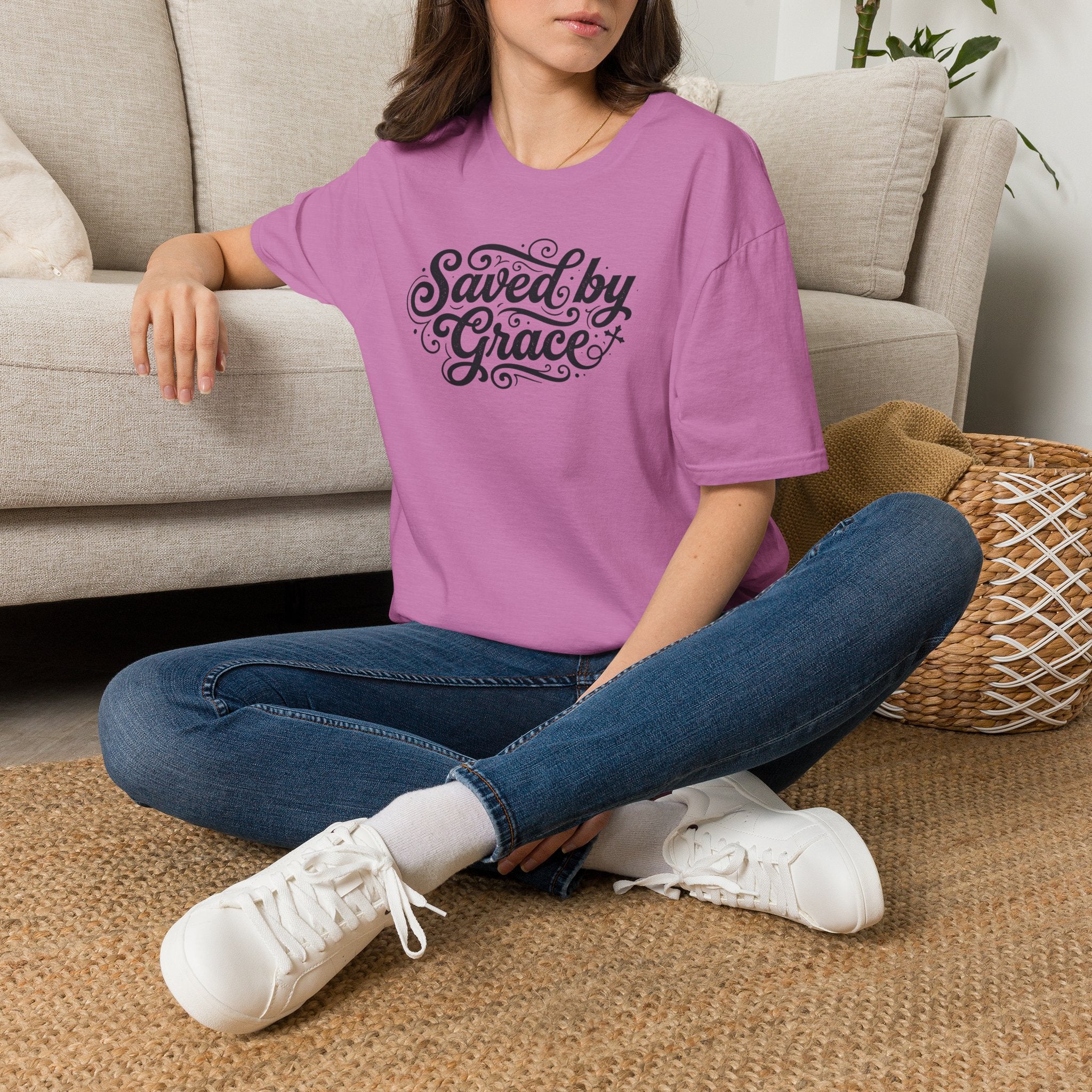 Saved by Grace T‑Shirt —