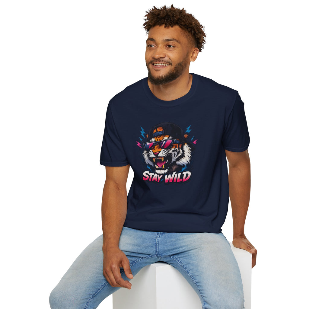 Tiger 'Stay Wild' Graphic T-Shirt