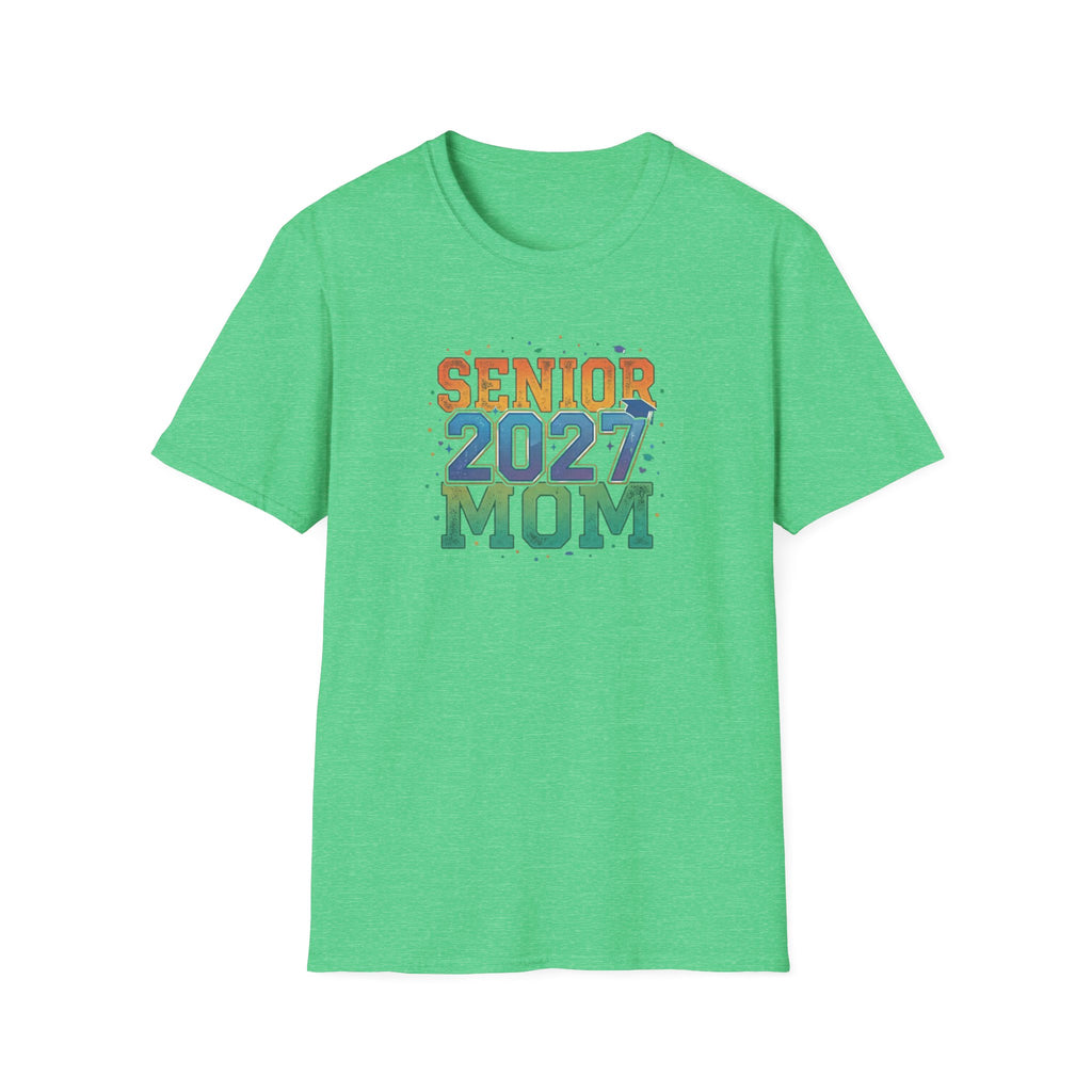 Senior 2027 Mom T-Shirt — Proud Graduation Mom Tee