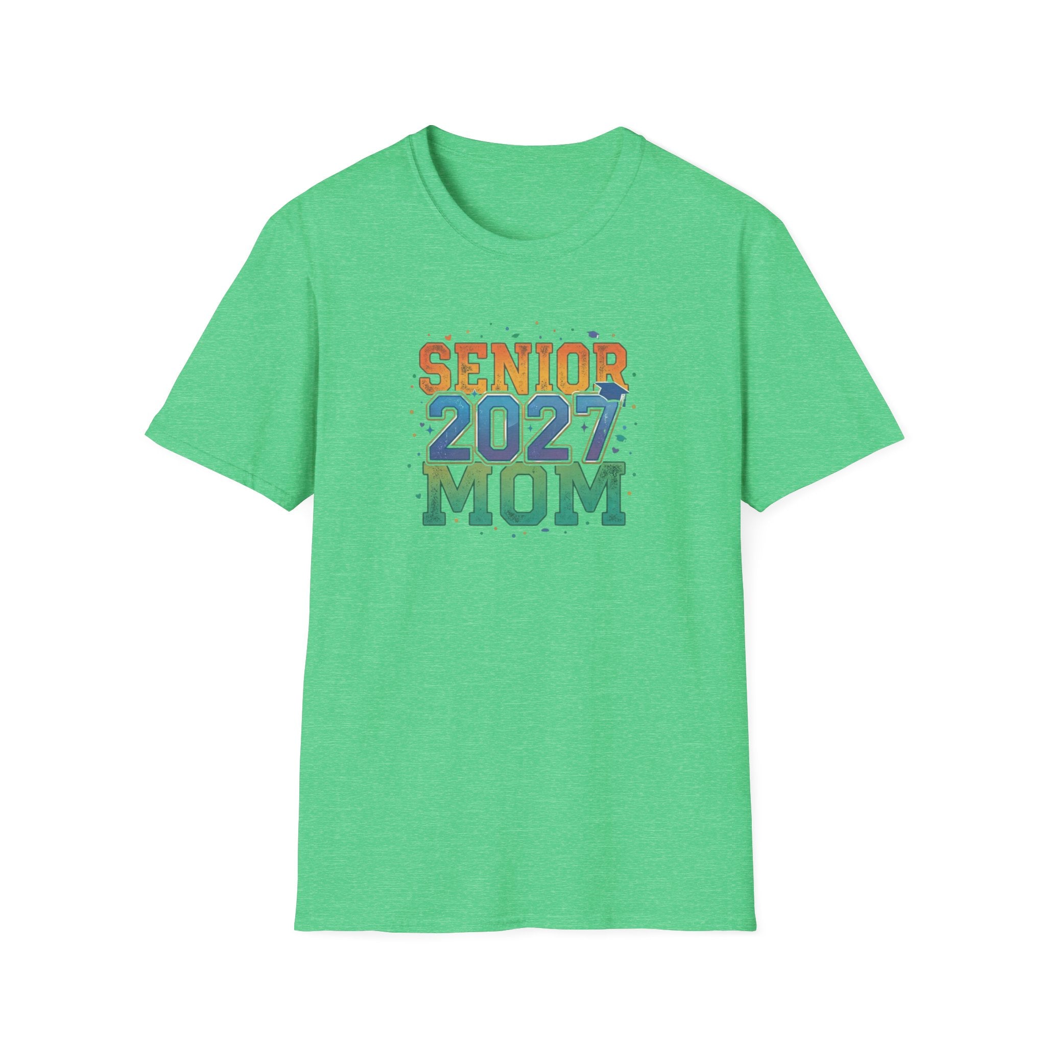 Senior 2027 Mom T-Shirt — Proud Graduation Mom Tee